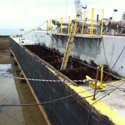 Inland Chemical Barge Construction